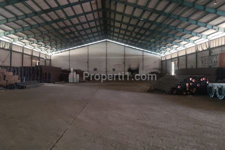 Disewakan 2 Gudang Bersebelahan Siap Pakai di KBN Marunda Jakarta Utara