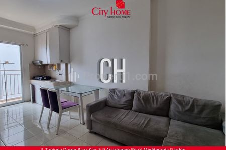 Disewakan Apartemen 2 BR Furnished di Mediterania Garden Residences 2 Tanjung Duren Jakarta Barat