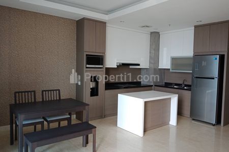 Dijual Apartemen Voila Lantai 15 Tipe 2 BR Furnish dengan Private Lift, Selangkah dari Ciputra World Surabaya