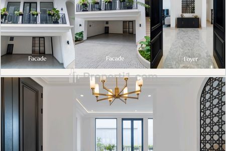 Jual Rumah. Baru Townhouse 4+2  BR, Kolam Renang di Gandaria Utara, Dekat Pondok Indah, Radio Dalam, H Nawi Raya, Fatmawati, Kebayoran Baru, Jaksel