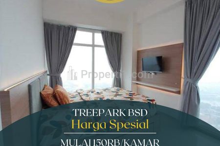 Sewa Harian Apartemen Treepark BSD City Furnished