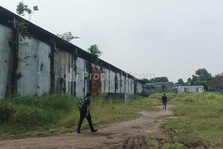 Jual Murah Nego Gudang Luas Tanah 3,2 Hektar Bangunan 5000m2, Akses Truk Tronton di Sukadanau, Cikarang Barat, Bekasi, Jawa Barat
