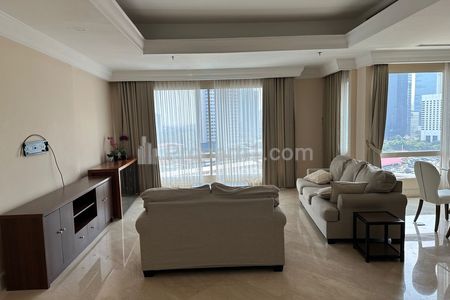 Sewa Apartemen SCBD Suites 2+1 Bedroom Full Furnished
