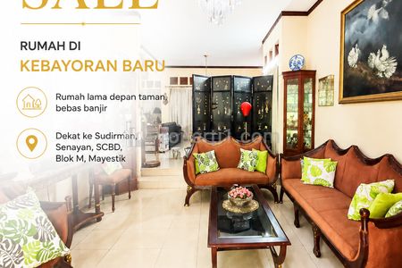 Dijual Rumah Lama Dalam Kompleks Area Gunung Kebayoran Baru, Jaksel