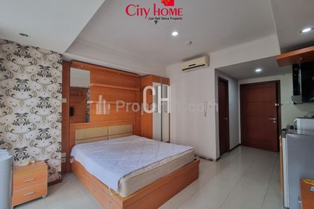 Disewakan Unit Studio Furnished di Apartemen Royal Mediterania Garden Residences Podomoro City