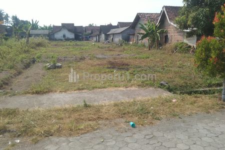Dijual Tanah Pekarangan SHM Cocok untuk Usaha di Kalasan Sleman Yogyakarta