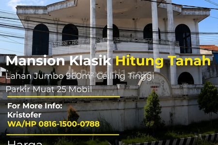 Dijual Rumah Mojoklanggru Kidul Gubeng Surabaya Dekat Dharmahusada LT 960m2 SHM