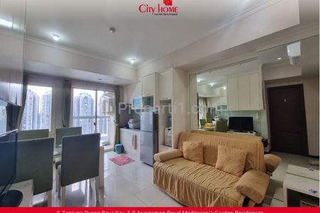 Disewakan Apartemen 2+1 BR Furnished Royal Mediterania Garden Podomoro City