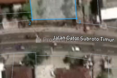 Disewakan Tanah 900 m2 di Jl. Gatsu Timur Denpasar Bali Dekat Batu Bulan Gianyar