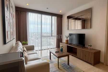 Sewa Apartemen Premium Izzara 2BR | Full Furnished | Dekat MRT & TB Simatupang