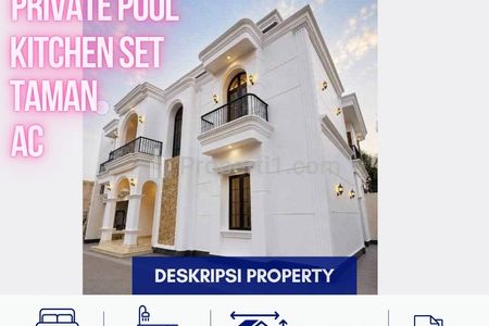 DIJUAL RUMAH BARU MEWAH AMERICAN CLASSIC DI JATIPADANG JAKARTA SELATAN