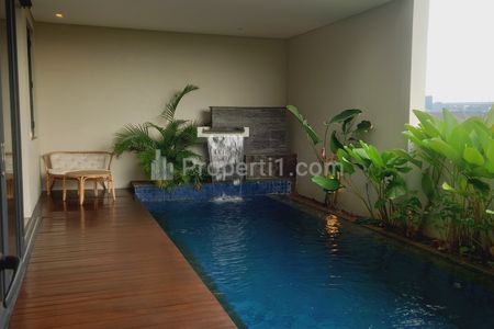 Disewakan Rumah Cantik dengan Private Pool Belakang Citos, Cilandak, Jakarta Selatan