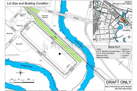Jual Tanah Luas 9 Hektar di Kawasan Industri Deltamas GIIC, Dekat KITIC, Delta Silikon, Jababeka, AEON Deltamas, Akses Kontainer, Cikarang, Jawa Barat