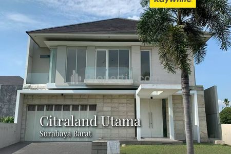 Dijual Rumah Raffles Garden Citraland Utama Lakarsantri Surabaya Barat