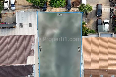 Jual Tanah di Gandaria, Kebayoran Baru, Jakarta Selatan - Area Komersial & Pinggir Jalan Raya