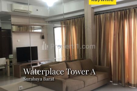 Dijual Apartemen Type Grandsuite Waterplace Residence Wiyung Surabaya Barat - 2 BR Furnished