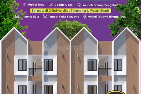Dijual Kost di Margonda Dekat UI Depok, Gunadharma, Margo City, Stasiun Pondok Cina, Occupancy Tinggi untuk Mahasiswa, Pekerja & Umum, Furnished, SHM