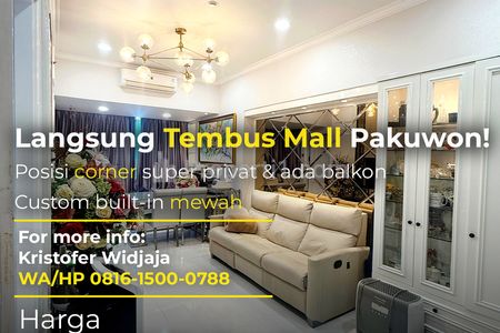 Dijual Apartemen Anderson Tower Surabaya Barat Unit Corner 2BR Ada Balkon