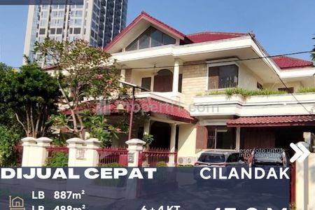 Dijual Rumah Bagus Lokasi Sangat Strategis Cilandak Jakarta Selatan