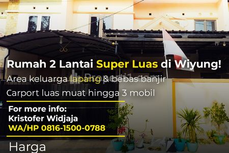 Dijual Rumah Babatan Pilang Wiyung Surabaya Dimensi 9x17 SHM Carport 3 Mobil