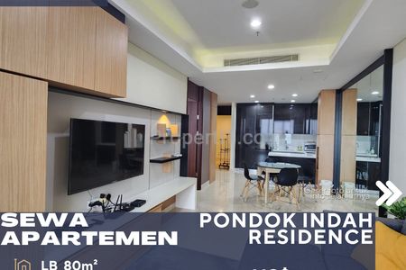 Disewakan Apartemen Pondok Indah Residence 2BR Full Furnish