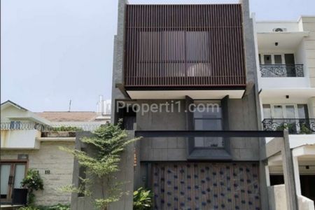 Dijual Rumah Brand New 3 Lantai Dekat MRT Lebak Bulus, Jakarta Selatan