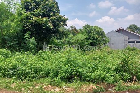 Dijual Tanah Hoek Siap Bangun di Desa Taman Rahayu Setu Bekasi