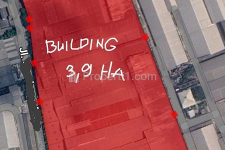 Jual Gudang Bekas Peleburan Besi Luas Tanah 4,9 Hektar, Bangunan 4 Hektar, Ada Listrik 4,7 Megawatt dan Gas PGN di Jatiuwung Tangerang Banten