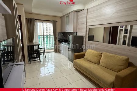 Jual Apartemen 2 BR Furnished di Mediterania Garden Residences 2 Tanjung Duren Jakarta Barat