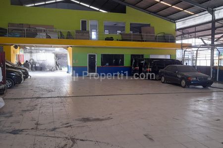 Dijual Gudang / Workshop di Kemanggisan Jakarta Barat Ukuran 40x45 Lokasi Strategis
