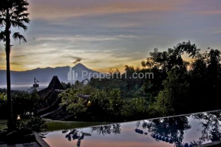 Dijual Resort 2 Hektar Bergaya Jawa dan Bali, Memiliki Sumber Mata Air Abadi di Batu, Malang