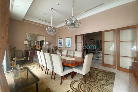For Sale Apartemen Pakubuwono Residence Penthouse View City 4BR 3 Bathroom Luas 475m2 Furnished