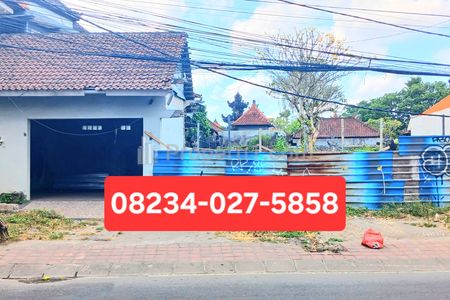 Dijual Tanah 450m2 di Jl Raya Kerobokan Dekat Seminyak, Umalas Kuta Utara Badung Bali