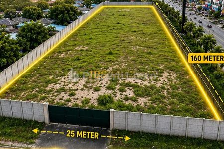 Jual Tanah di Jalan Soekarno Hatta (Tengkerang Barat), Marpoyan Damai, Pekan Baru, Riau