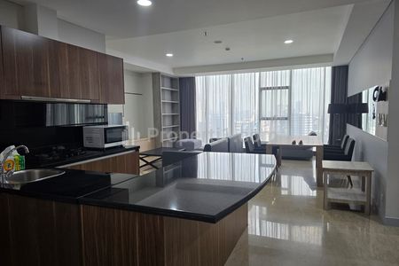 Disewakan Apartemen L'Avenue Area Pancoran Jakarta Selatan Tipe 3+1 KT - Luas 162 m2 - Furnished