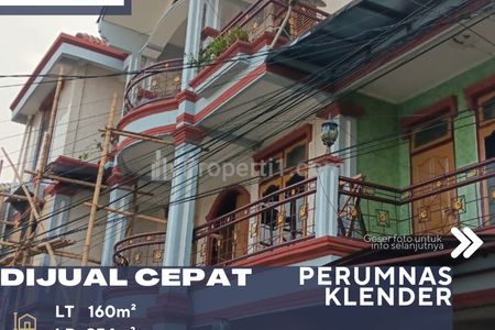 Dijual Rumah Dalam Perumnas Klender Lokasi Strategis