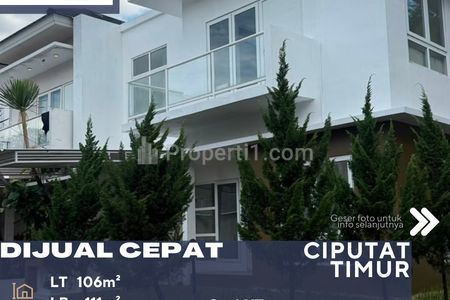 Dijual Rumah Bagus 2 Lantai Dalam Perumahan di Ciputat Timur Tangerang Selatan