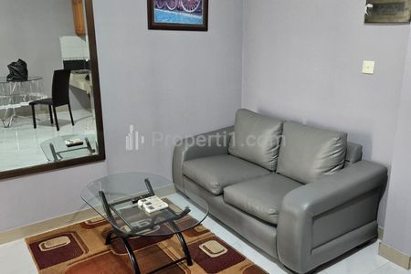 Sewa Apartemen Mediterania Garden Residence 1 Tipe 2BR Ukuran 43m² Full Furnished Dekat Central Park Mall