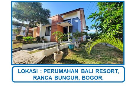 Jual Cepat Rumah Hook Harga Spesial di Perumahan Bali Resort Cluster Jimbaran, Ranca Bungur, Bogor