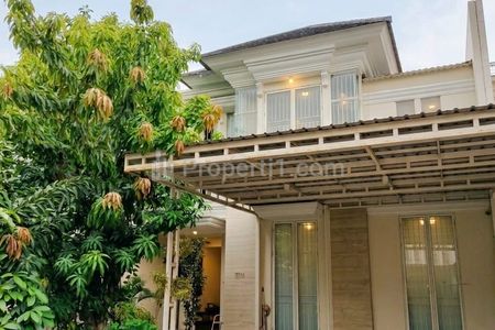 Dijual Rumah Habis Renov di Pakuwon Indah The Mansion Full Furnished Siap Huni, Dekat Pakuwon Mall PTC