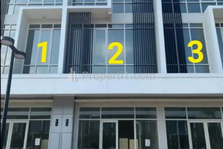 Disewakan 3 Jejer Ruko Northwest Boulevard Citraland Surabaya Barat - Dekat Sekolah Ciputra Kasih, Citra Berkat, Sport Center, Clubhouse