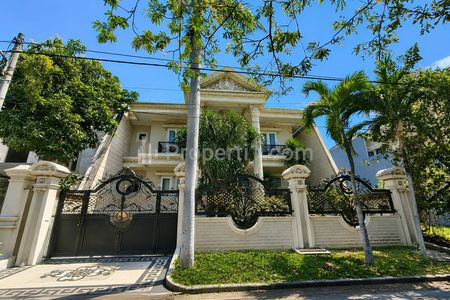 Dijual Rumah Mewah Classic Full Furnished, Spek Sultan di Galaxy Bumi Permai Araya Tahap 2, Boulevard Double Way