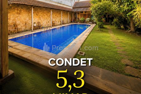 Dijual Rumah dengan Fasilitas Swimming Pool di Area Condet, Jakarta Timur