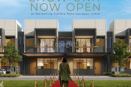 Dijual Rumah Baru View Danau Premium di Harapan Indah Cluster Cresta Bekasi