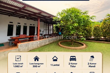 Jual Rumah + Cafe (Hitung Tanah) di Pakuhaji Bandung Barat, Dekat Kolmas Cimahi