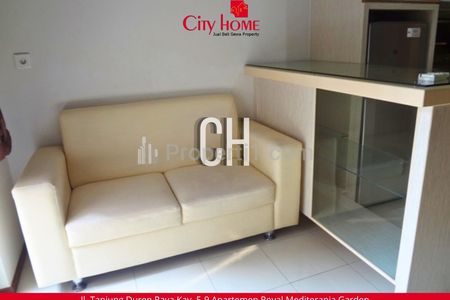 Dijual Apartemen 2+1 BR Furnish di Royal Mediterania Garden Podomoro City