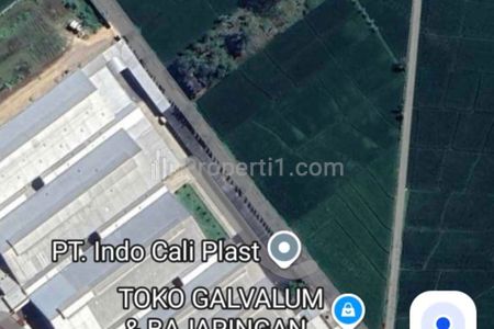 Dijual Sawah Produktif Dekat Pabrik di Kebakkramat, Karanganyar, Jawa Tengah