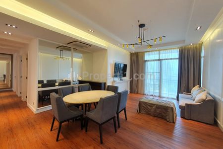 Sewa Apartemen Senayan Residence 3+1 Bedroom Full Furnished