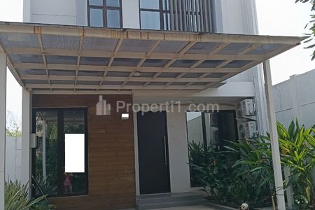Disewakan Rumah Murah 2 Lantai di Cluster Shinano Jakarta Garden City Jakarta Timur Siap Huni Minimalis Modern