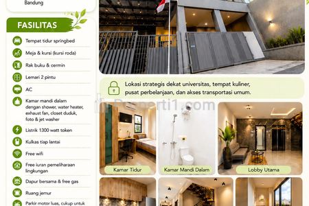 Sewa kamar kost Putri Akasia Home dekat Universitas Telkom Bandung